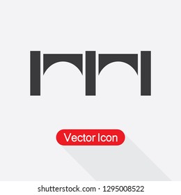 Bridge Icon Vector Illustration Eps10