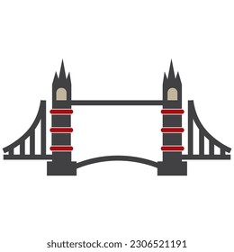 bridge icon vector illustration symbol