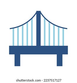 bridge icon vector image with white background