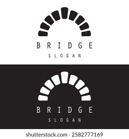 Bridge icon vector set. architecture illustration sign collection. construction symbol or logos inspiration.