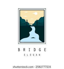 Bridge icon vector set. architecture illustration sign collection. construction symbol or logos inspiration.