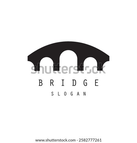 Bridge icon vector set. architecture illustration sign collection. construction symbol or logos inspiration.