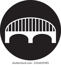 bridge icon vector template illustration logo design