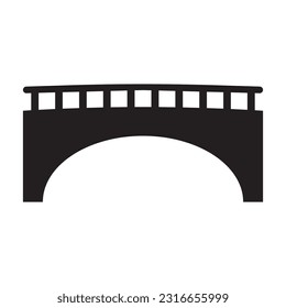 bridge icon vector template illustration logo design