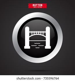 bridge icon. way sign