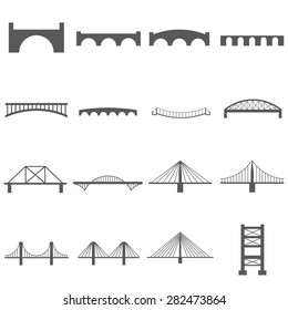 Bridge Icons Set