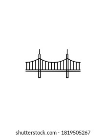 bridge icon,vector best line icon.