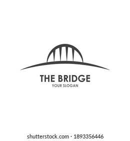 Bridge ilustration logo vector template