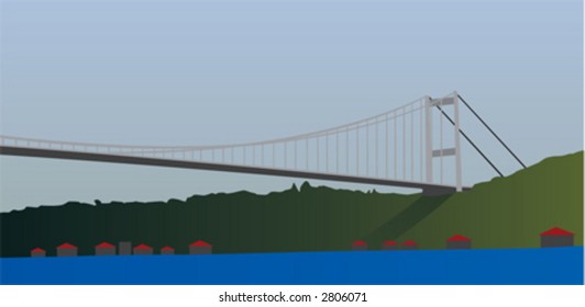bridge, istanbul, istanbul bridge, turkey