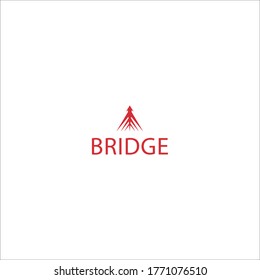 BRIDGE is a landmark of a bridge which, with a minimalist concept, depicts a bridge with a triangular support.