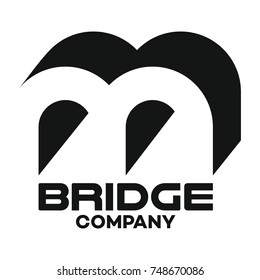 bridge letter B logo