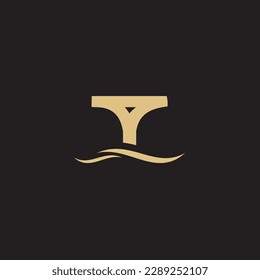Bridge Lines Logo a minimal dan simple logo of bridge shape. Bridge Lines Logo also looks very elegant and stylish at same time. a combination of bridge with thin lines make this logo can work very we