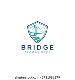 Bridge-Logo kombiniert mit Schild