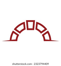 plantilla de diseño de logotipo de puente 2