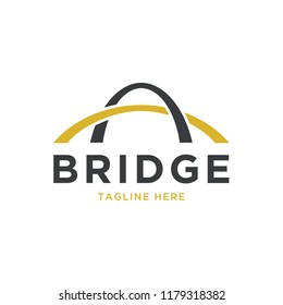 bridge logo design template