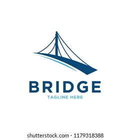 bridge logo design template