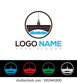 Bridge Logo Design Template Vector EPS File