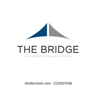 Bridge Logo Design Template Vector Icon