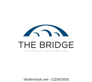 Bridge Logo Design Template Vector Icon