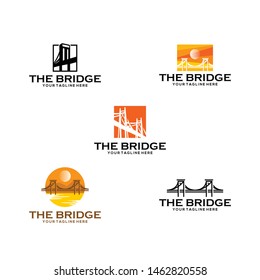 The Bridge Logo Design Vector