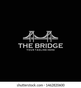 The Bridge Logo Design Vector