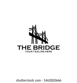 The Bridge Logo Design Vector