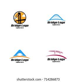Bridge Logo Design Vector Art