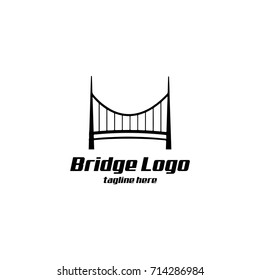 Bridge Logo Design Vector Art