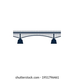 Bridge-Logo-Design, Vektorgrafik, Creative Bridge-Logo-Design-Design-Vorlage, Symbole