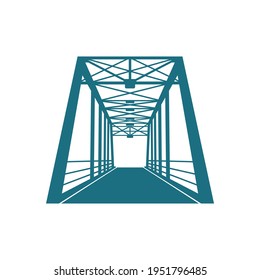 Bridge-Logo-Design, Vektorgrafik, Creative Bridge-Logo-Design-Design-Vorlage, Symbole