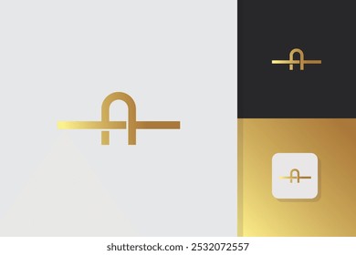 bridge logo design vector template