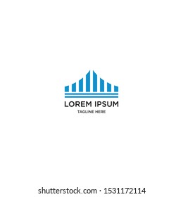 Bridge Logo Icon Design Template Vector Illustration