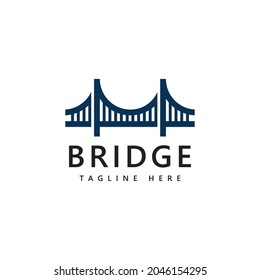 Bridge logo icon design template