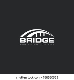 bridge logo, icon, design template