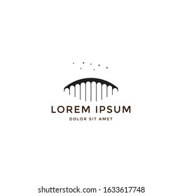 Bridge logo icon illustration vector template