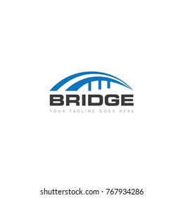 bridge logo, icon, symbol, design template