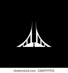 Bridge Logo Illustration for Icon brand name