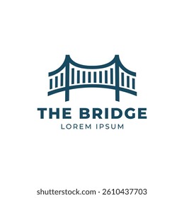 Bridge logo logo illustration template design.