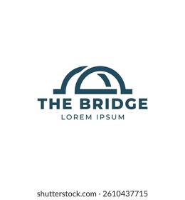Bridge logo logo illustration template design.