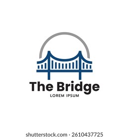 Bridge logo logo illustration template design.