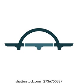 Bridge Logo modern concept Icon Template Illustration