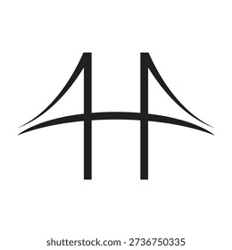 Bridge Logo modern concept Icon Template Illustration