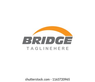 Bridge Logo Template vector icon illustration design