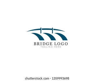 bridge Logo Template vector icon illustration design