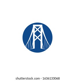 Bridge Logo Template vector icon illustration design