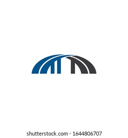 bridge Logo Template vector icon illustration design