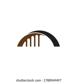 Bridge Logo Template vector icon illustration design