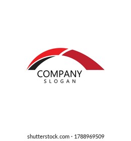 Bridge Logo Template vector icon illustration design