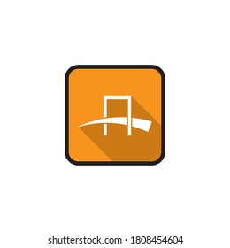 Bridge logo template vector icon design