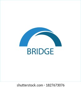 Bridge Logo Template vector icon illustration design